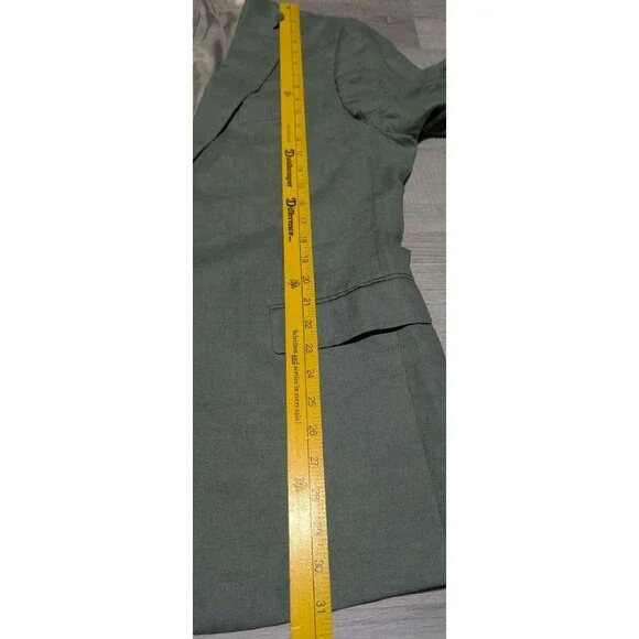 Ralph Lauren Men's 42L Sport Coat Jacket UltraFlex 100% Linen Sage Green
